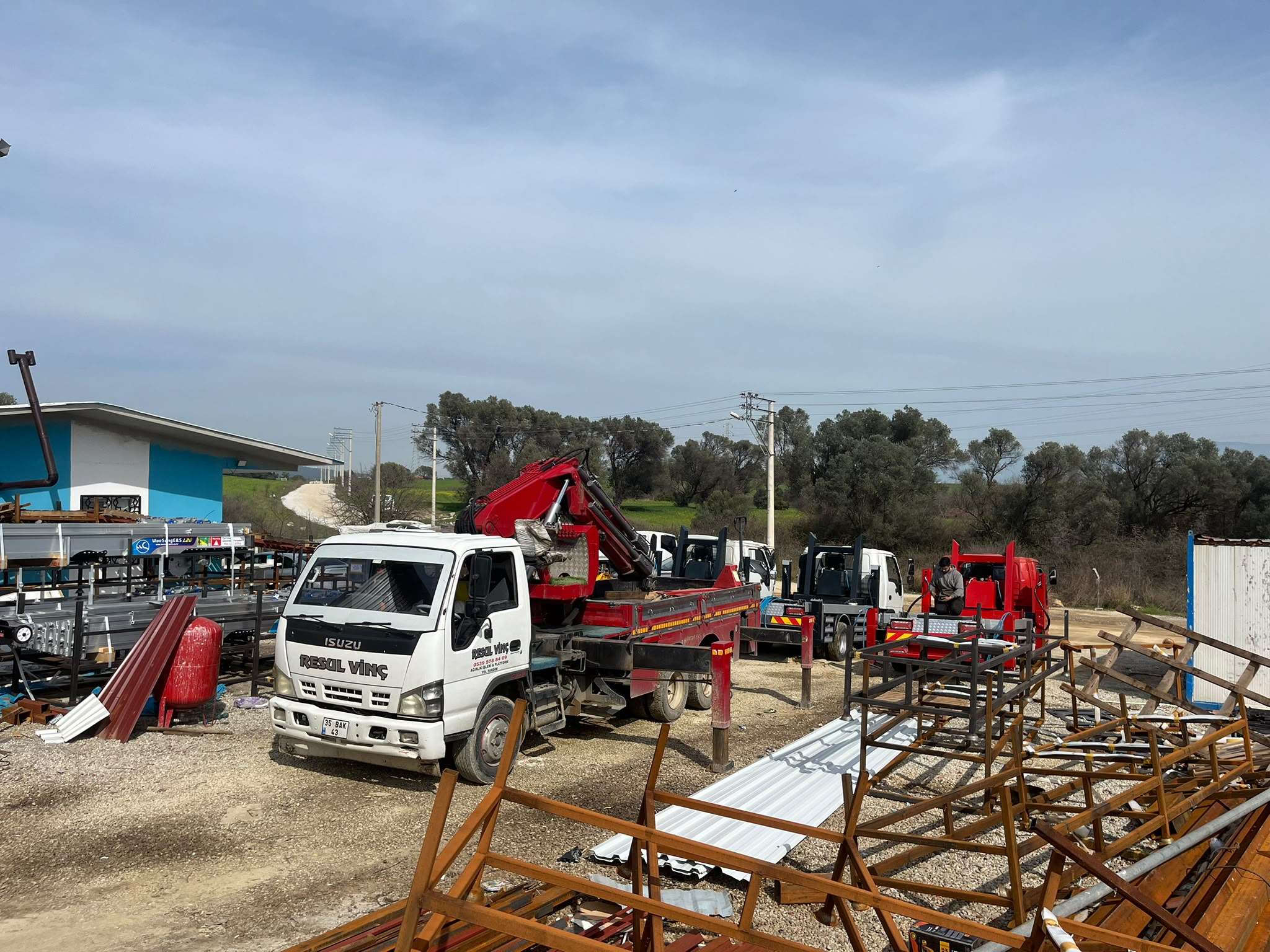 Sanayi Sitesi Malzeme Sahası
